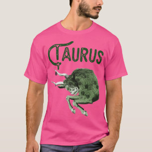 Camiseta Rótulo Astrológico Taurus Constelación Zodiac Desi