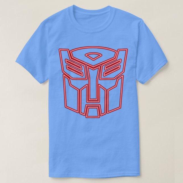CAMISETA RÓTULO AUTOBOTS NEON (Diseño del anverso)