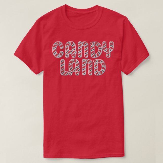 Camiseta Rótulo Candy Land Candy Lands 88 (Diseño del anverso)