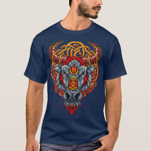 Camiseta Rótulo Celtic Bull Zodiac Fechas Abril 15 Mayo