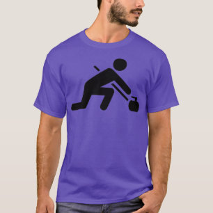 Camiseta Rótulo curling