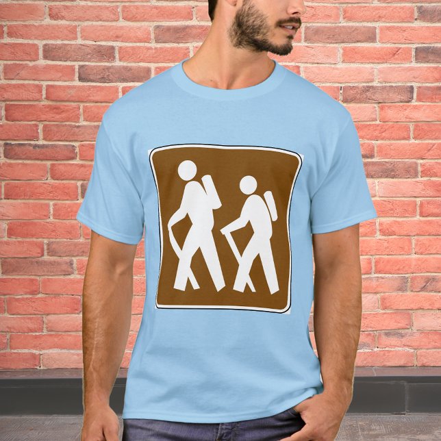 Camiseta Rótulo de actividad de símbolo de área de senderis (Subido por el creador)