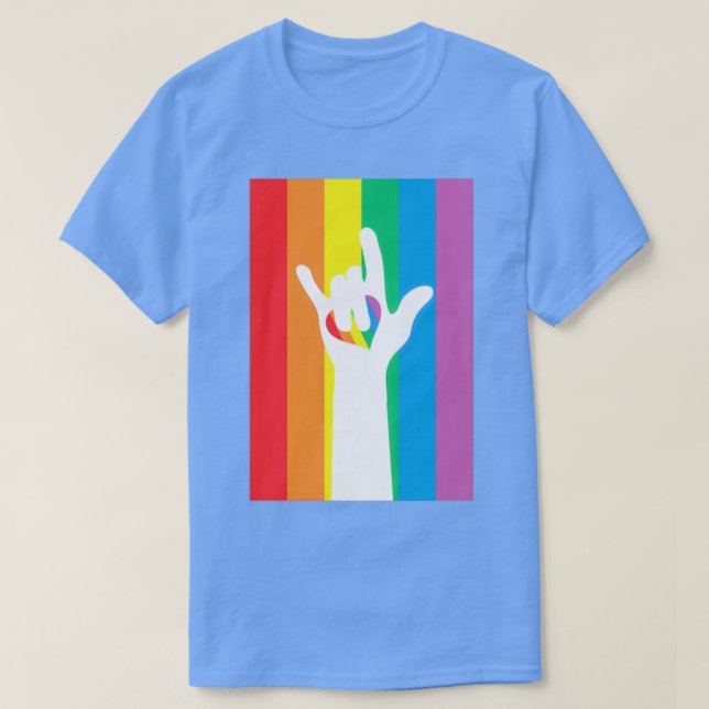 Camiseta Rótulo de amor 13 (Diseño del anverso)