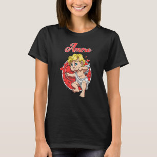 Camiseta Rótulo de amor Ángel Romance para pareja