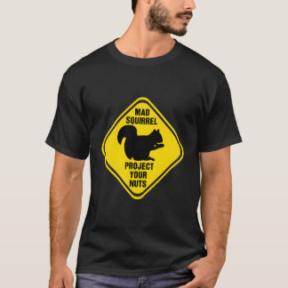 Camiseta Rótulo de ardilla ardilla ardilla perdida Proteja