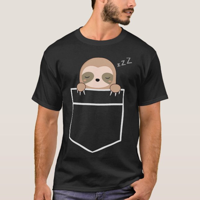 Camiseta Rótulo de bolsillo corto (Anverso)