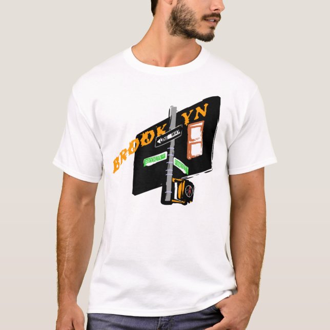 Camiseta RÓTULO de BROOKLYN (edición especial) (Anverso)