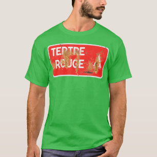 Camiseta Rótulo de Campsite Le Mans Tertre Rouge Rusty