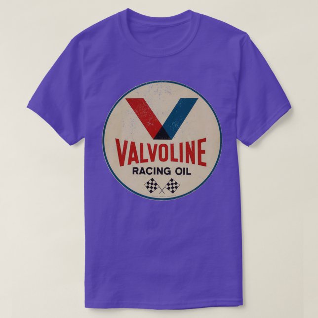 Camiseta Rótulo de Carreras valvolina (Diseño del anverso)