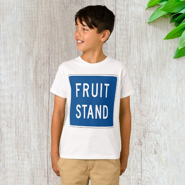Camiseta Rótulo de carretera de base de frutas (Subido por el creador)