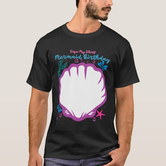 Camiseta Rótulo de cumpleaños de sirvienta mi escuadrón de  (Anverso)