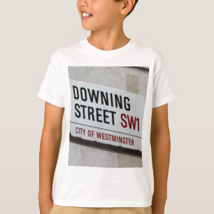 Camiseta Rótulo de Downing Street
