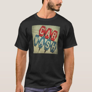 Camiseta Rótulo de forma diamantada retro del túnel de