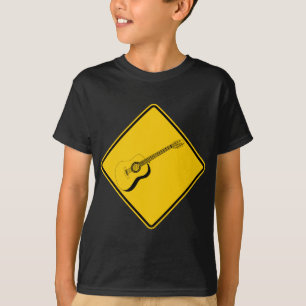 Camiseta Rótulo de la carretera de la travesía de la