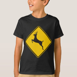 Camiseta Rótulo de la carretera de la travesía de los