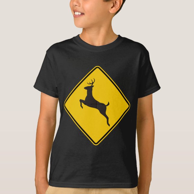 Camiseta Rótulo de la carretera de la travesía de los (Anverso)