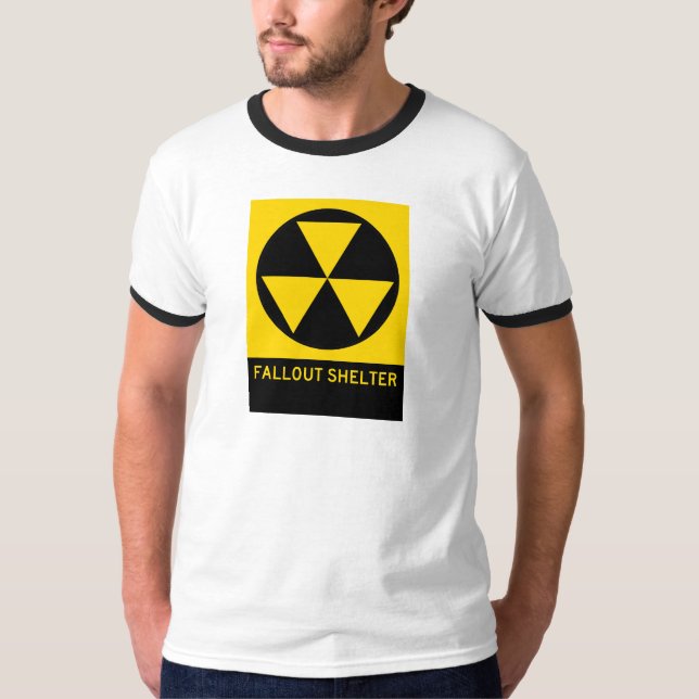 Camiseta Rótulo de la carretera del refugio de polvillo (Anverso)
