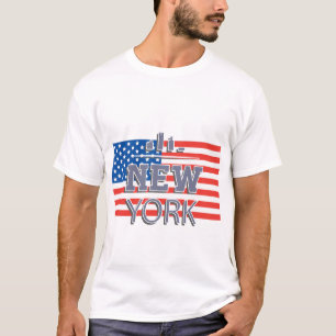 Camiseta Rótulo de la ciudad de Nueva York