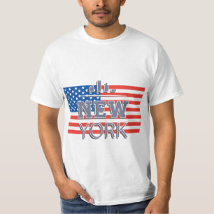 Camiseta Rótulo de la ciudad de Nueva York