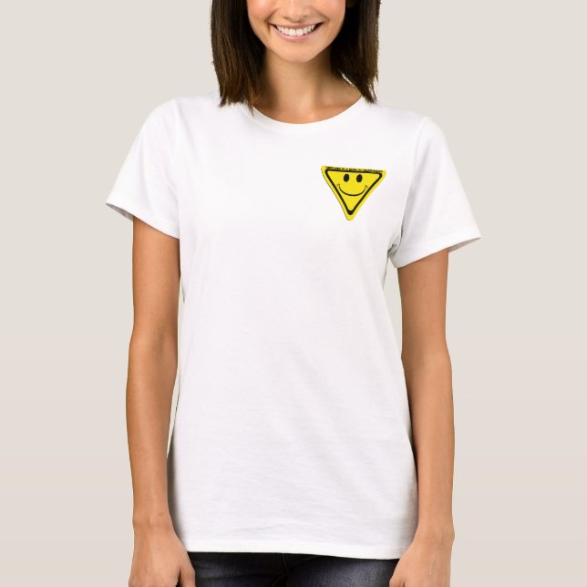Camiseta Rótulo de la felicidad (Anverso)