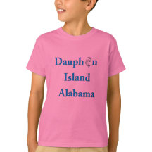 Rótulo de la Isla Dauphin, Alabama