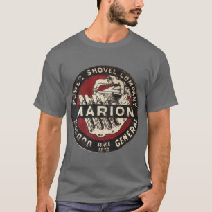 Camiseta Rótulo de la pala de vapor