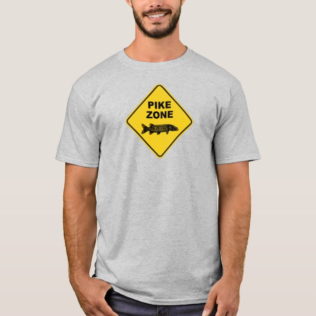 Camiseta Rótulo de la zona de pesca de coca (Anverso)