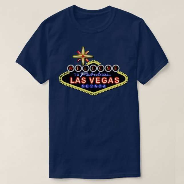 Camiseta Rótulo de Las Vegas (Diseño del anverso)