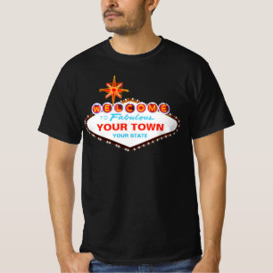 Camiseta Rótulo de Las Vegas