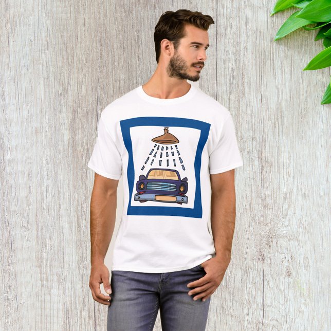 Camiseta Rótulo de lavado de coches (Subido por el creador)