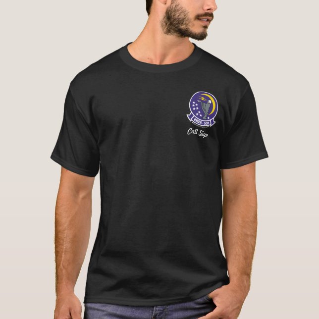 Camiseta Rótulo de los avispones w/Call de VMFA 531 (Anverso)