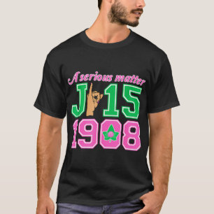 Camiseta Rótulo De Mano A Grave Asunto J15 Fundadores Día 1