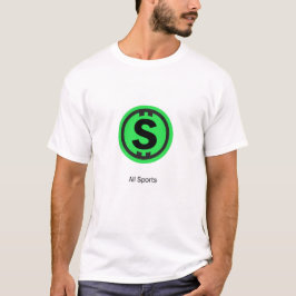 Camiseta Rótulo de moneda de cifrado de Guay AllSports