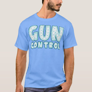 Camiseta Rótulo de neón de control de armas