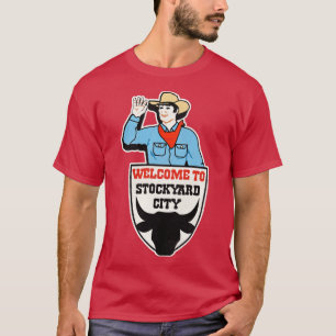 Camiseta Rótulo de Oklahoma, ciudad de STOCKYARD por defect
