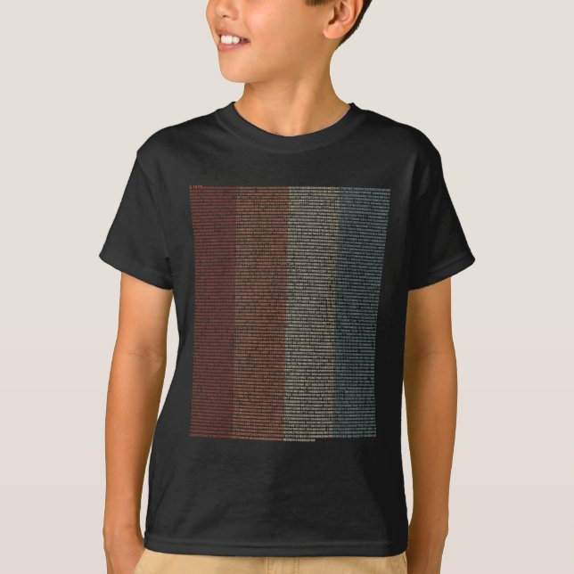 Camiseta Rótulo de Pi de 10000 dígitos vendidos - Matemátic (Anverso)