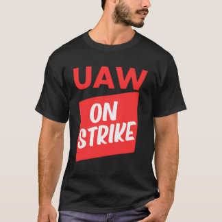 Camiseta Rótulo De Picket De Los Trabajadores Automáticos U