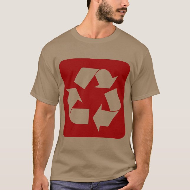 Camiseta Rótulo de reciclaje - Ruby (Anverso)