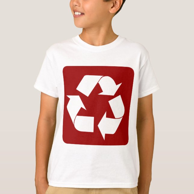Camiseta Rótulo de reciclaje - Ruby (Anverso)