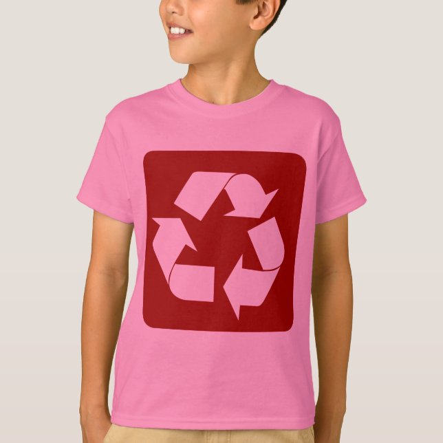 Camiseta Rótulo de reciclaje - Ruby (Anverso)