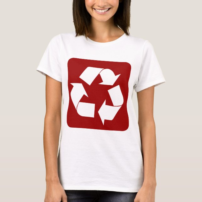 Camiseta Rótulo de reciclaje - Ruby (Anverso)