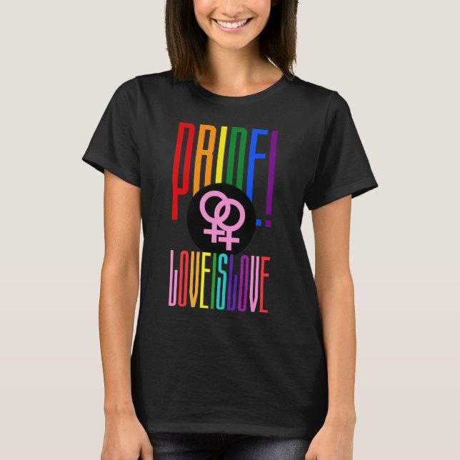 Camiseta RÓTULO de relaciones lésbicas con orgullo LGBT Men (Anverso)