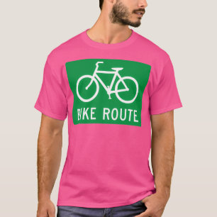 Camiseta Rótulo de ruta ciclista