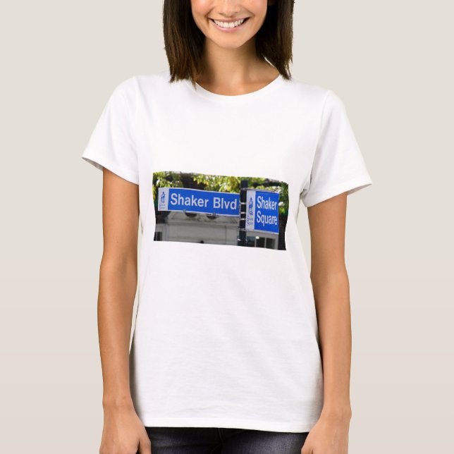 Camiseta Rótulo de Shaker Square (Anverso)
