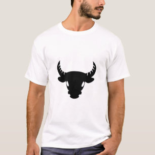 Camiseta Rótulo de símbolo astrológico de Taurus