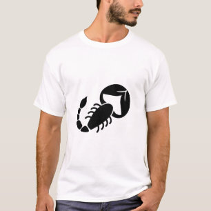 Camiseta Rótulo de símbolo astrológico Scorpio 4