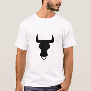 Camiseta Rótulo de símbolo astrológico Taurus 7