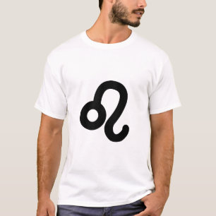 Camiseta Rótulo de símbolos astrológicos Leo 6