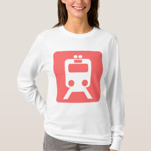 Camiseta Rótulo de trenes -