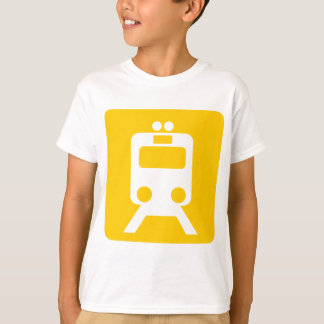 Camiseta Rótulo de trenes -